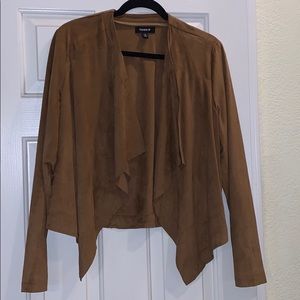 Torrid Drape Front Jacket Plus Size